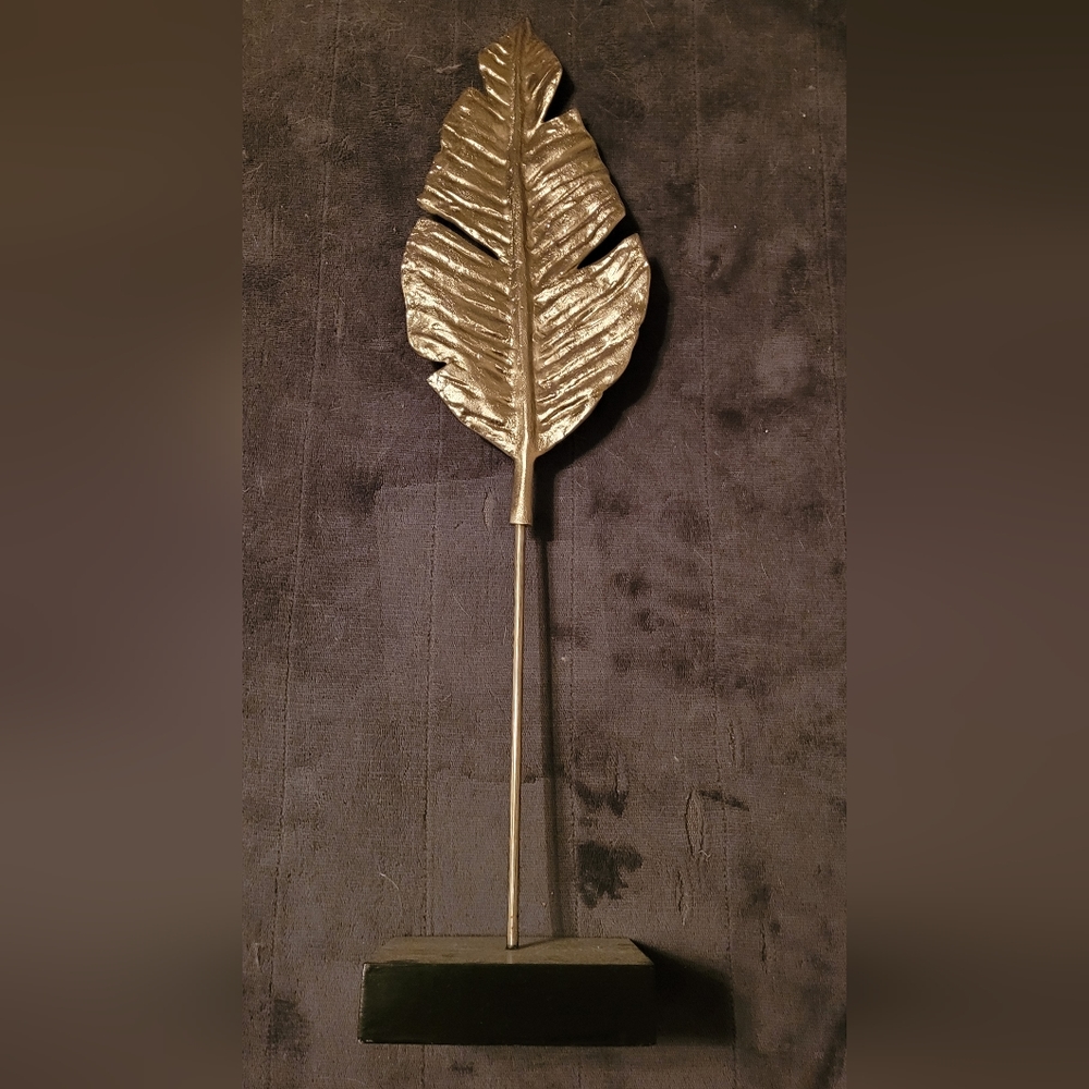 2nd Decorative Metallic Leaf Art